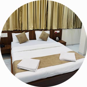 Comfortable hotel lobby in Ojhar Nashik